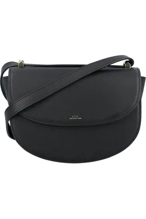 A.P.C. Torebki, Kobieta, Czarny, ONE SIZE, Skóra, Genève Saffiano Bag