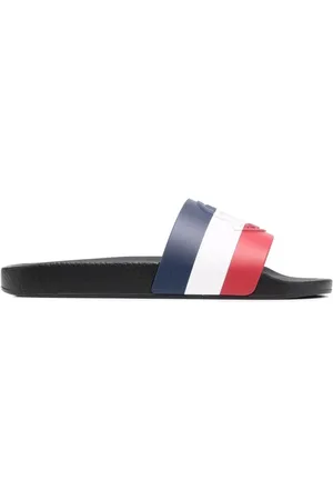 Moncler Buty, Kobieta, Wielobarwność, 39 EU, Tricolorowe sandały z ultralekką podeszwą EVA