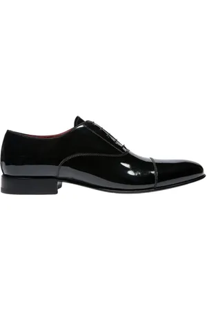 Scarosso Buty, Mężczyzna, Czarny, 43 1/2 EU, Skóra, Buty Rodrigo Oxford