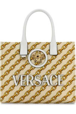 VERSACE Torebki, Kobieta, Wielobarwność, ONE SIZE, Paski Łańcuch Torba na zakupy