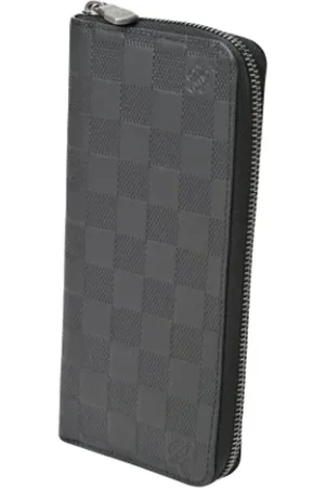 LOUIS VUITTON Pre-owned, Mężczyzna, Czarny, ONE SIZE, Skóra, Pre-owned skórzane portfele