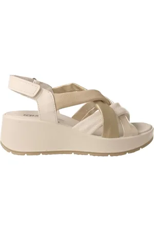 IGI&CO Buty, Kobieta, Biały, 38 EU, Biała Skórzana Sandał