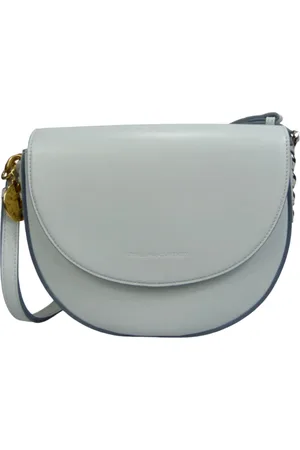 Stella McCartney Torebki, Kobieta, Niebieski, ONE SIZE, Frayme Medium Shoulder Bag