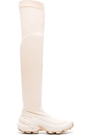 Maison Margiela Buty, Kobieta, Biały, 36 EU, Kozaki za kolano