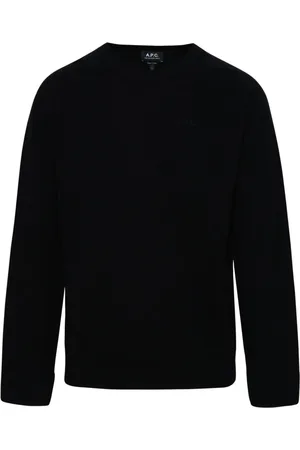 A.P.C. Bluzy, Mężczyzna, Czarny, M, Wełna, Sweter Elie
