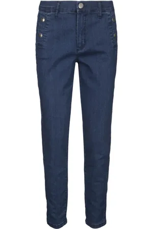 2-Biz Jeansy, Kobieta, Niebieski, L, Bawełna, Kaxy Skinny Jeansy