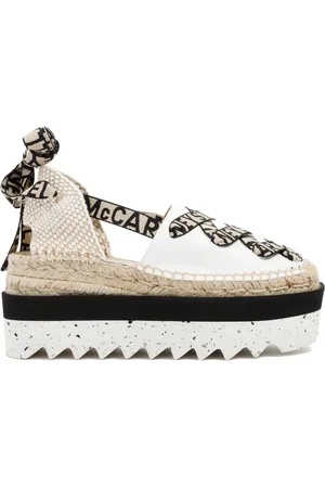 Stella McCartney Buty, Kobieta, Wielobarwność, 40 EU, Bawełna, Espadryle sznurowane Gaia