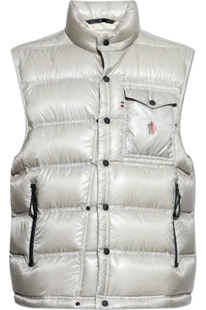 Moncler Kurtki, Mężczyzna, Szary, M, Poliester, Kamizelka Day-Namic