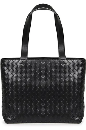 Bottega Veneta Torebki, Mężczyzna, Czarny, ONE SIZE, Stylowa Skórzana Torba