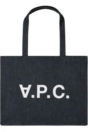 A.P.C. Torebki, Mężczyzna, Niebieski, ONE SIZE, Denim, Japońska torba denimowa