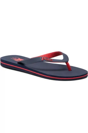 Ralph Lauren Buty, Mężczyzna, Wielobarwność, 41 EU, Klapki z gumy PVC