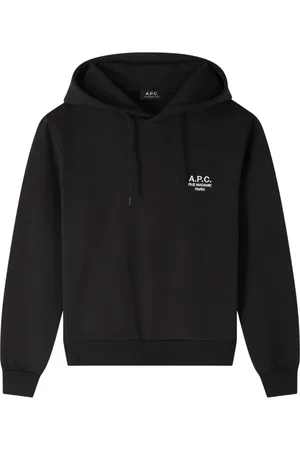 A.P.C. Bluzy, Mężczyzna, Czarny, M, Bawełna, Bluza z kapturem