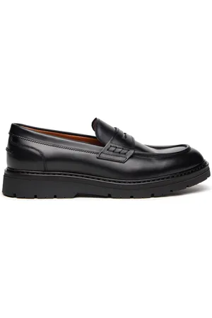 Nero Giardini Buty, Mężczyzna, Czarny, 44 EU, Skóra, Płaskie mokasyny