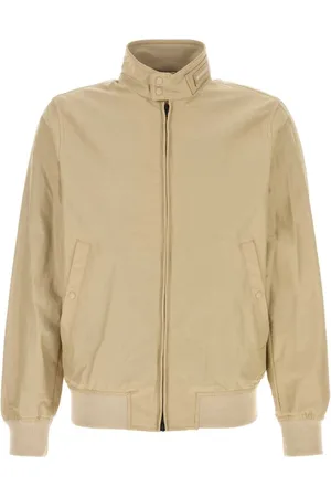 Woolrich Kurtki, Mężczyzna, Beżowy, M, Kurtka bomber w mieszance bawełny