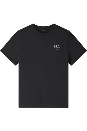 A.P.C. Koszulki, Mężczyzna, Czarny, M, Bawełna, Unisexowy T-shirt o prostym kroju
