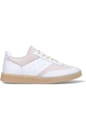 Maison Margiela Buty, Mężczyzna, Biały, 40 EU, Skóra, Białe Sneakersy