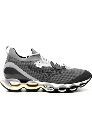 Mizuno Buty, Mężczyzna, Szary, 40 EU, Skóra, Sneakersy Wave Prophecy B