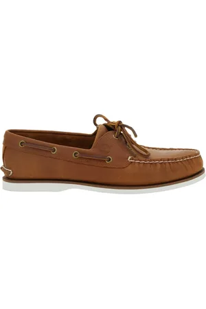 Timberland Buty, Mężczyzna, brązowy, 42 1/2 EU, Skóra, Brązowe mokasyny skórzane z kokardą