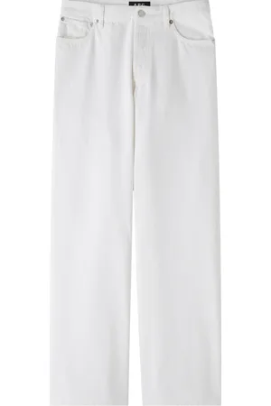 A.P.C. Jeansy, Kobieta, Biały, W28, Bawełna, Elisabeth Jeansy