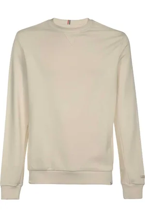 Les Deux Bluzy, Mężczyzna, Beżowy, S, Bawełna, Bawełniana bluza z okrągłym dekoltem