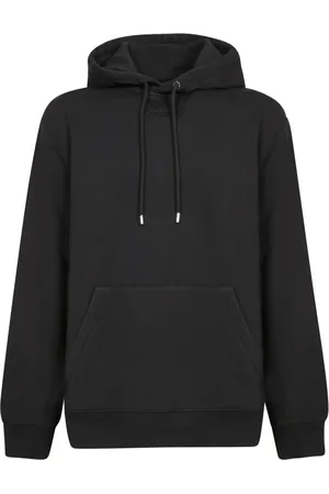 Lanvin Bluzy, Mężczyzna, Czarny, L, Bawełna, Stylowa bluza dresowa o swobodnym kroju