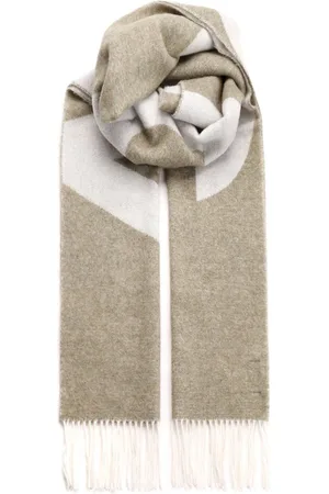 A.P.C. Akcesoria, Kobieta, Beżowy, ONE SIZE, Wełna, Modny szal na każdą okazję