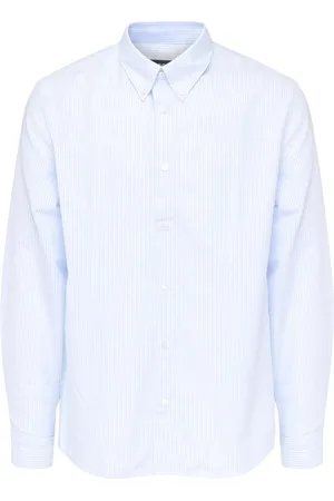 A.P.C. Koszule, Mężczyzna, Niebieski, XL, Bawełna, Chemise Greg Shirt