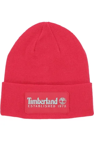Timberland Akcesoria, Mężczyzna, Różowy, ONE SIZE, Poliester, Czapka Beanie Vintage