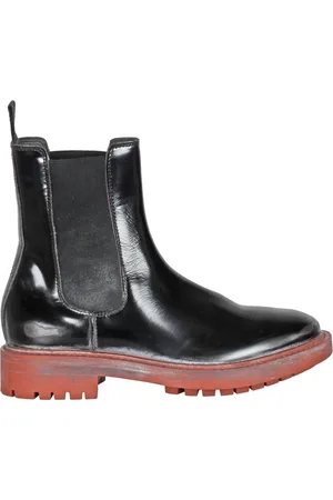 Moma Buty, Kobieta, Czarny, 36 EU, Skóra, Chelsea Botki