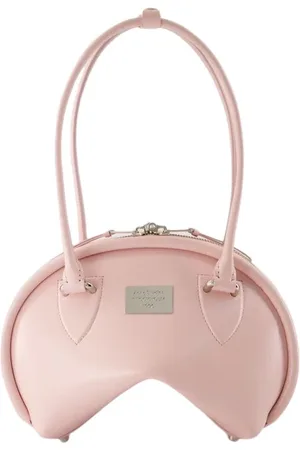Acne Studios Torebki, Kobieta, Różowy, ONE SIZE, Skóra, Bowlina Mini Shoulder Bag