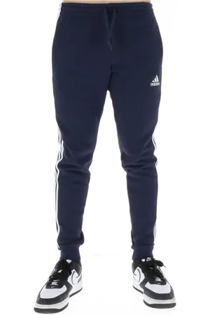 adidas Spodnie, Mężczyzna, Niebieski, XL, Bawełna, Niebieskie spodnie dresowe