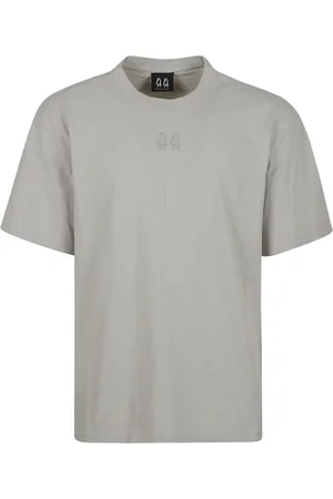 44 Label Group Koszulki, Mężczyzna, Szary, S, Bawełna, Klasyczny T-shirt