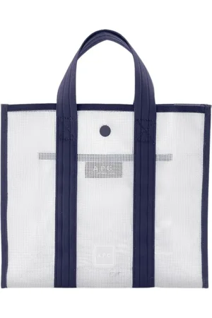 A.P.C. Torebki, Kobieta, Niebieski, ONE SIZE, Poliester, Louise Small Shopper Bag