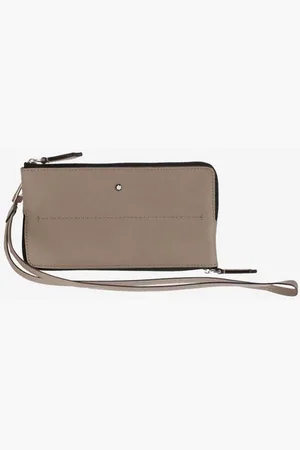 Montblanc Akcesoria, Mężczyzna, Beżowy, ONE SIZE, Skóra, Skórzane etui