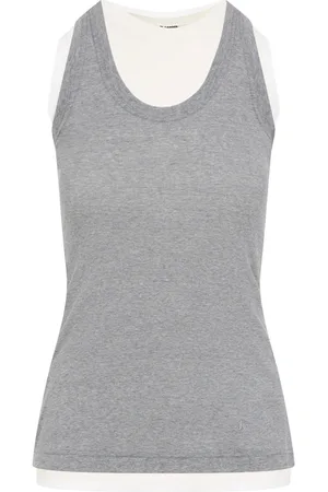 Jil Sander Koszulki, Kobieta, Szary, XS, Zestaw topów dla kobiet
