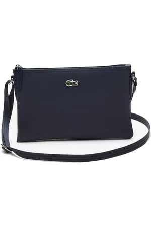 Lacoste Torebki, Kobieta, Niebieski, ONE SIZE, Slimline Crossbody Satchel