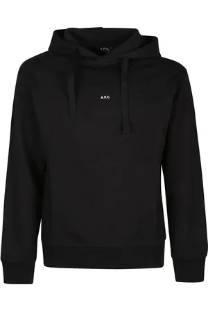 A.P.C. Bluzy, Mężczyzna, Czarny, M, Bawełna, Larry Sweatshirt