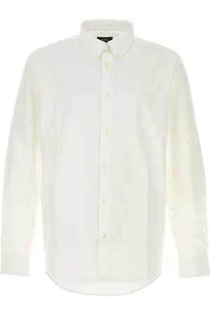 A.P.C. Koszule, Mężczyzna, Biały, L, Bawełna, Koszula Oxford Greg
