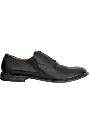 Moma Buty, Mężczyzna, Czarny, 42 1/2 EU, Skóra, Sznurowane buty Garda