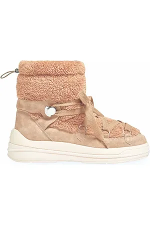 Moncler Buty, Kobieta, Beżowy, 39 1/2 EU, Stylowe Buty Zimowe