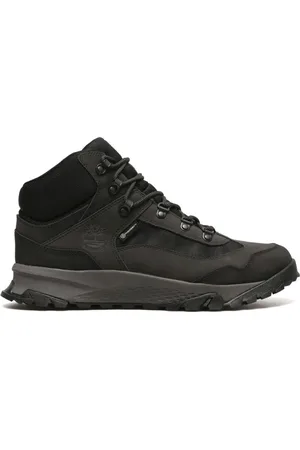 Timberland Buty, Mężczyzna, Czarny, 41 1/2 EU, Skóra, Czarne Botki do Kostki