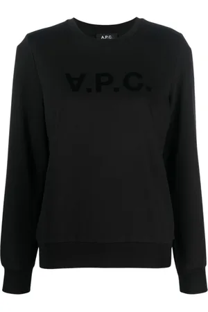 A.P.C. Bluzy, Kobieta, Czarny, L, Bawełna, Bluza dresowa