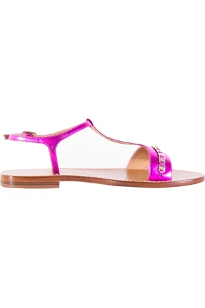 Salvatore Ferragamo Buty, Kobieta, Różowy, 37 EU, Skóra, Sandały Tremiti
