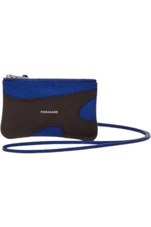 Salvatore Ferragamo Torebki, Mężczyzna, Wielobarwność, ONE SIZE, Skóra, Kopertówka
