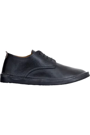Moma Buty, Mężczyzna, Czarny, 42 1/2 EU, Skóra, Arizona Raw Buty Sznurowane