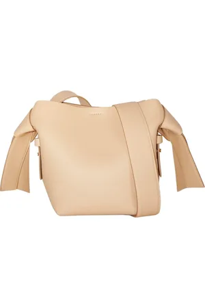 Acne Studios Torebki, Kobieta, Beżowy, ONE SIZE, Skóra, Musubi Mini Shoulder Bag