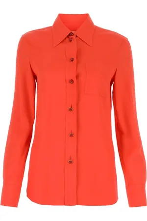 Lanvin Bluzki, Kobieta, Czerwony, S, Camicia Blouse