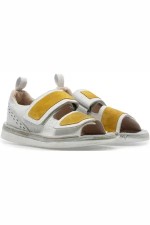 Moma Buty, Kobieta, Żółty, 37 EU, Zamsz, Płaskie Sandały