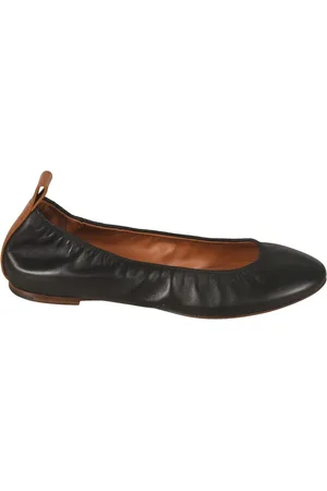 Lanvin Buty, Kobieta, Czarny, 36 EU, Skóra, Skórzane Baleriny
