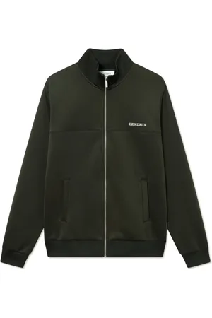 Les Deux Bluzy, Mężczyzna, Zielony, S, Poliester, Ballier Track Jacket